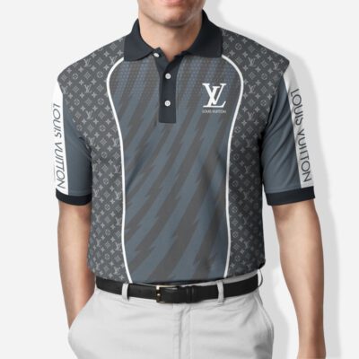 Louis Vuitton LV Premium Polo Shirt 2023 Luxury Polo Shirt For Men PLS715