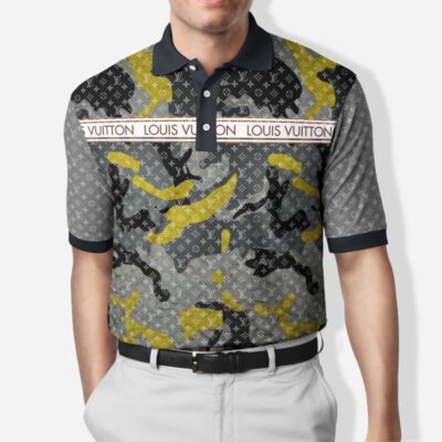 Louis Vuitton LV Premium Polo Shirt 2023 Luxury Polo Shirt For Men PLS717