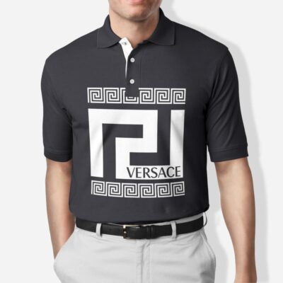 Versace Premium Polo Shirt 2023 Luxury Polo Shirt For Men PLS675
