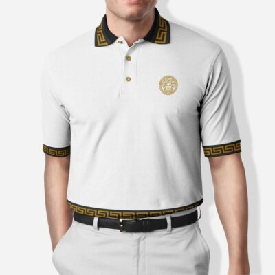 Versace Premium Polo Shirt 2023 Luxury Polo Shirt For Men PLS677