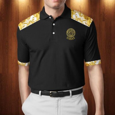 Versace Premium Polo Shirt 2023 Luxury Polo Shirt For Men PLS679