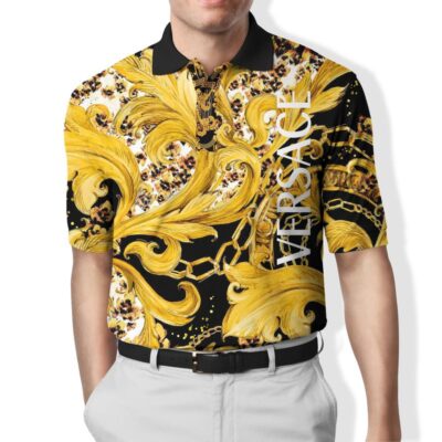 Versace Premium Polo Shirt 2023 Luxury Polo Shirt For Men PLS682