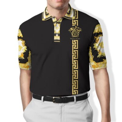 Versace Premium Polo Shirt 2023 Luxury Polo Shirt For Men PLS685