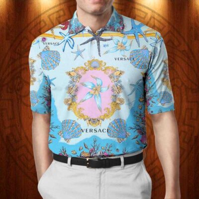 Versace Premium Polo Shirt 2023 Luxury Polo Shirt For Men PLS688