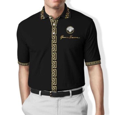 Versace Premium Polo Shirt 2023 Luxury Polo Shirt For Men PLS697
