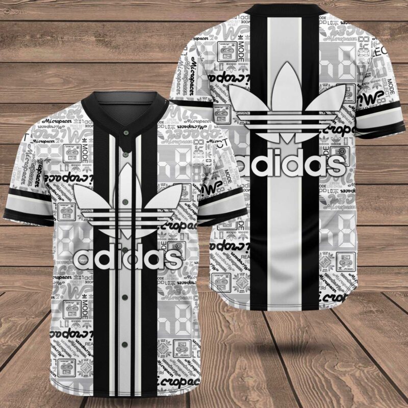 Adidas White Baseball Jersey Shirt BJS887