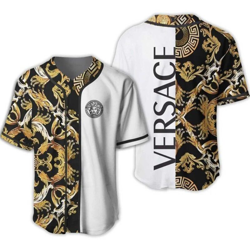 Gianni Versace Baseball Jersey Shirt Luxury BJS904
