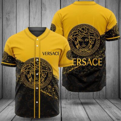 Gianni Versace Baseball Jersey Shirt Luxury BJS913