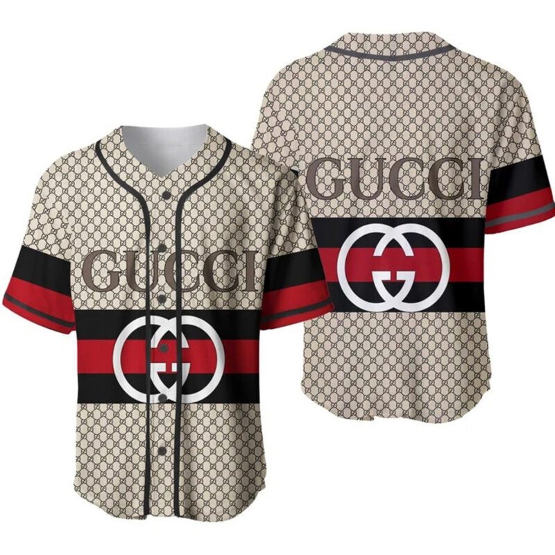 Gucci Baseball Jersey Shirt Luxury BJS951