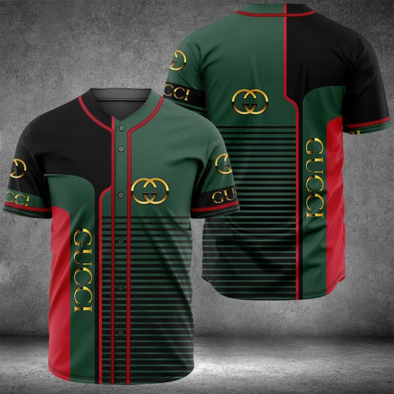 Gucci Baseball Jersey Shirt Luxury BJS952