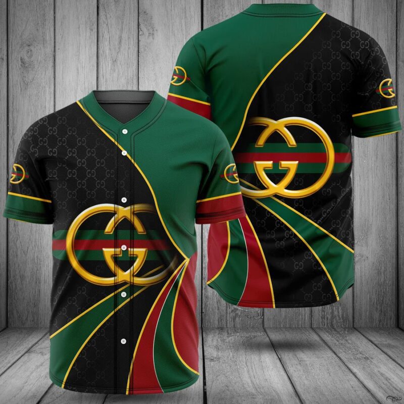 Gucci Baseball Jersey Shirt Luxury BJS956