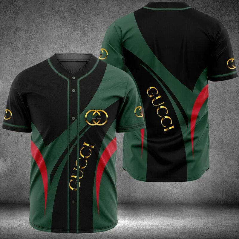 Gucci Baseball Jersey Shirt Luxury BJS957