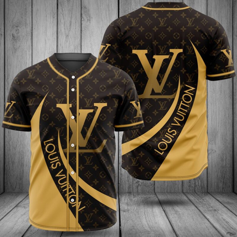 Louis Vuitton Baseball Jersey Shirt LV Luxury BJS1027