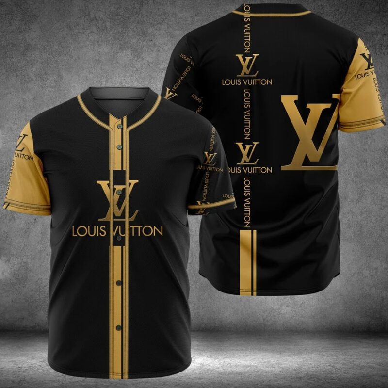 Louis Vuitton Baseball Jersey Shirt LV Luxury BJS1032