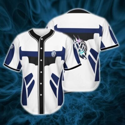Volkswagen Baseball Jersey Shirt Car Brand Clothing Clothes Sport BJS1250