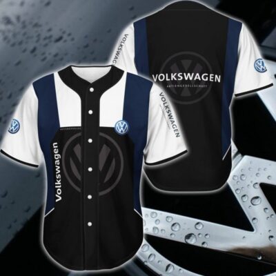 Volkswagen Baseball Jersey Shirt Car Brand Clothing Clothes Sport BJS1252