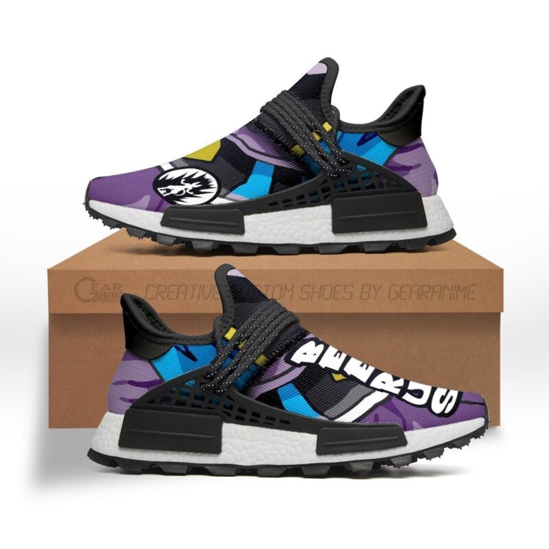 Beerus Dragon Ball Super Anime Shoes NMD Human Race Sneakers