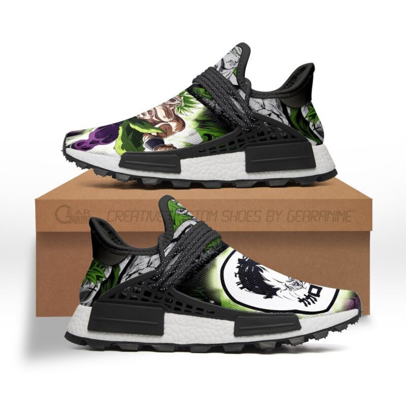 Broly Power Dragon Ball Z Anime Shoes NMD Human Race Sneakers