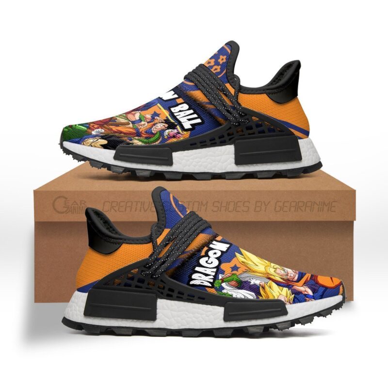 Characters Custom Dragon Ball Anime Shoes NMD Human Race Sneakers