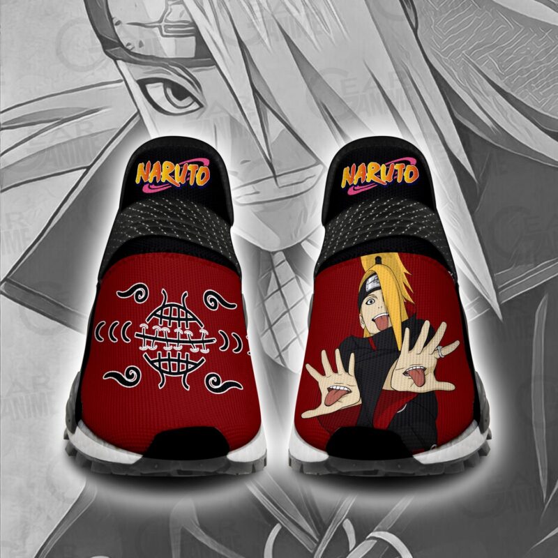 Deidara Naruto Anime Shoes NMD Human Race Sneakers