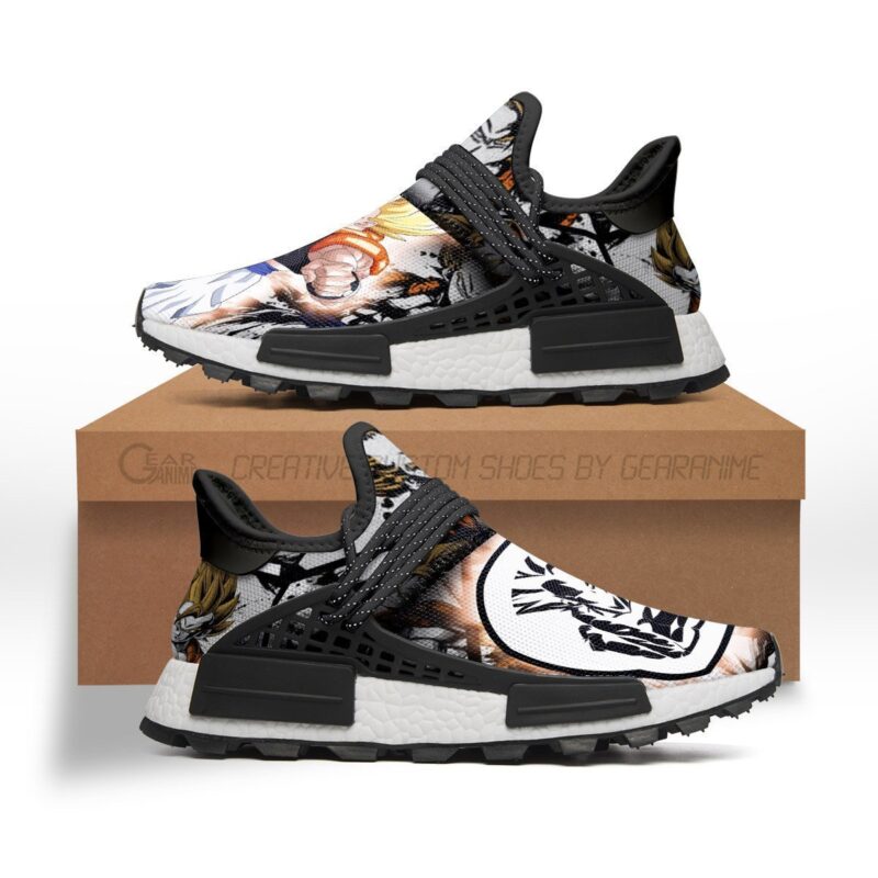 Gogeta Power Dragon Ball Z Anime Shoes NMD Human Race Sneakers