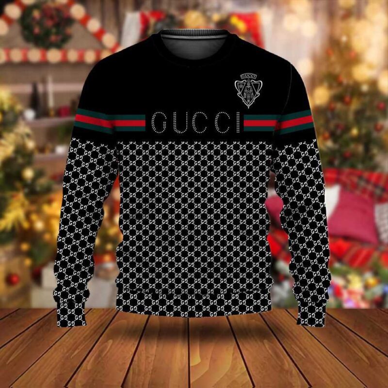 Gucci Luxury Ugly Christmas Sweater UCS1003