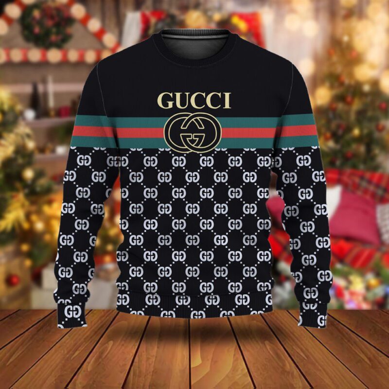 Gucci Luxury Ugly Christmas Sweater UCS1009