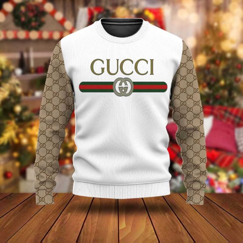 Gucci Luxury Ugly Christmas Sweater UCS1012