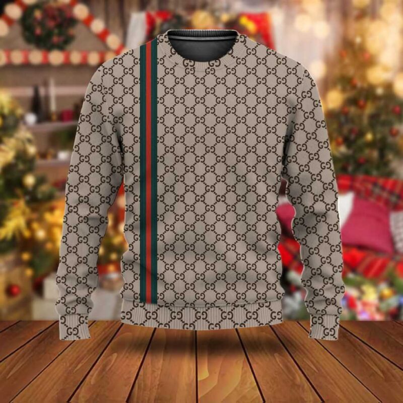 Gucci Luxury Ugly Christmas Sweater UCS1016