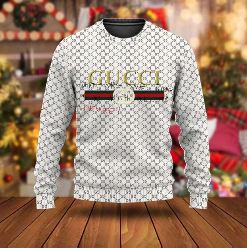 Gucci Luxury Ugly Christmas Sweater UCS1017