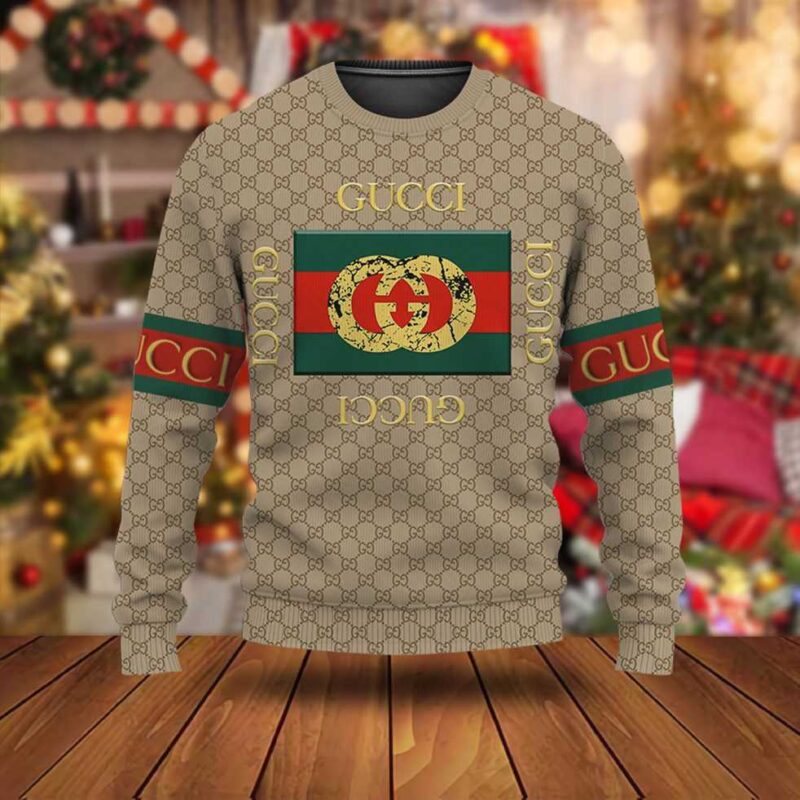 Gucci Luxury Ugly Christmas Sweater UCS1021