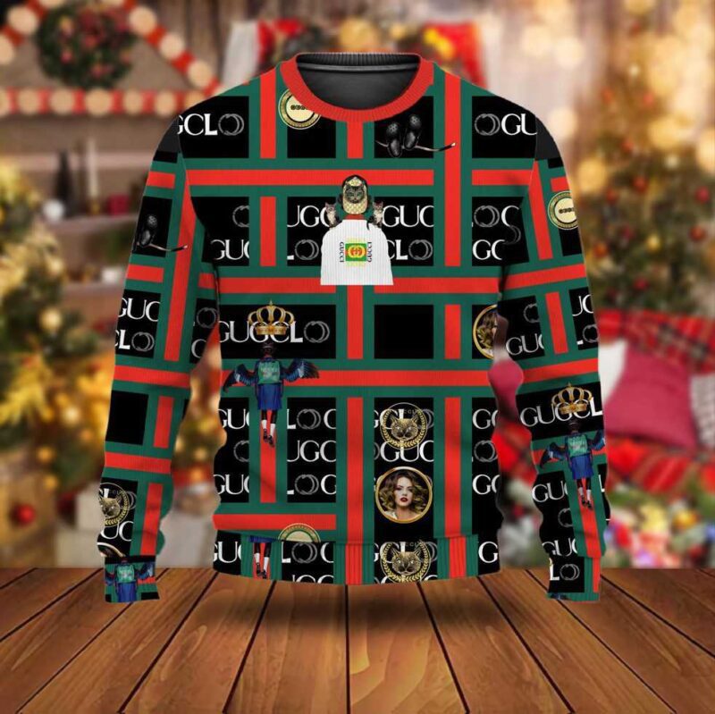 Gucci Luxury Ugly Christmas Sweater UCS1033