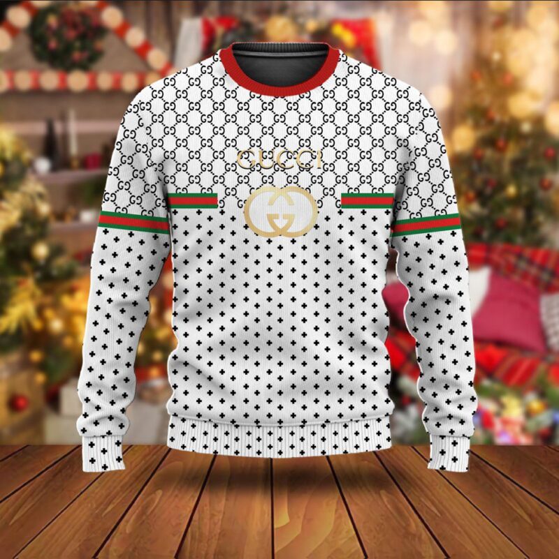 Gucci Luxury Ugly Christmas Sweater UCS1037