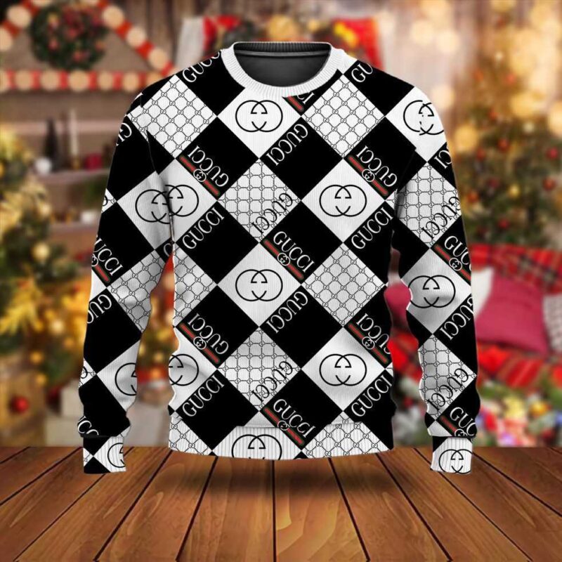 Gucci Luxury Ugly Christmas Sweater UCS1046