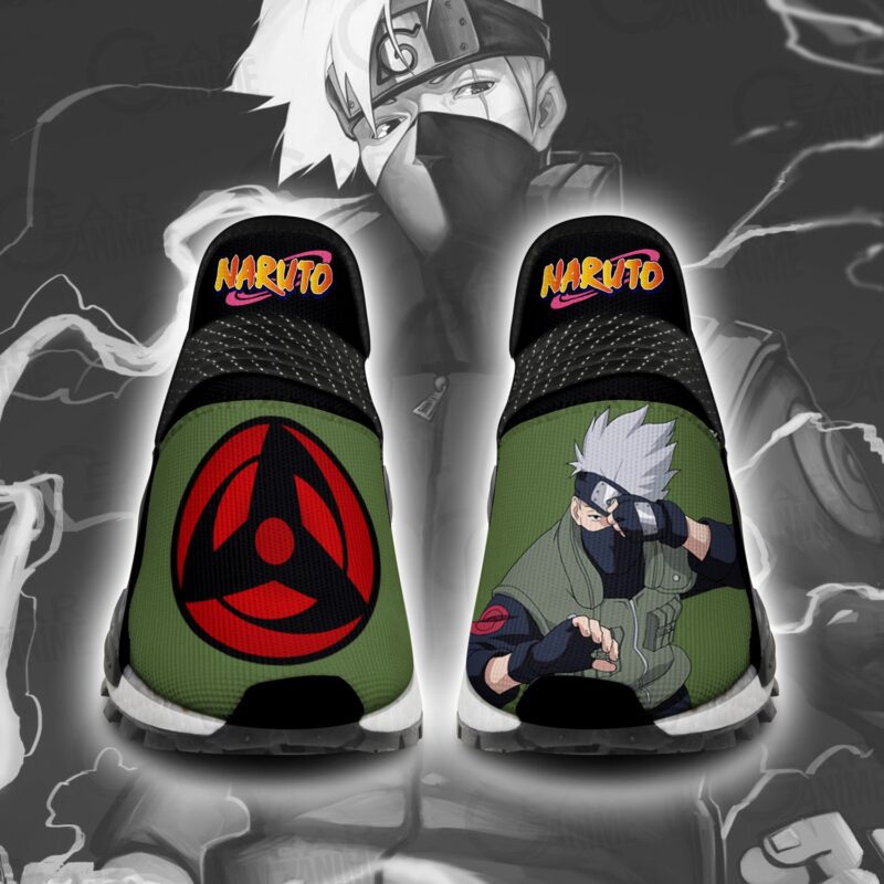 Hatake Kakashi Naruto Anime Shoes NMD Human Race Sneakers