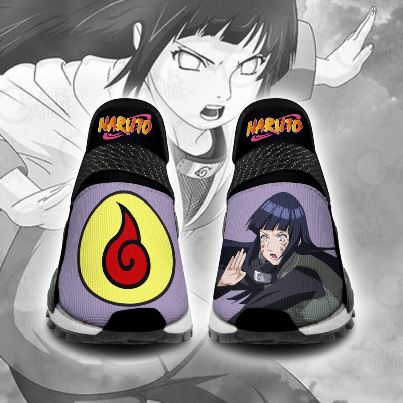 Hyuga Hinata Naruto Anime Shoes NMD Human Race Sneakers