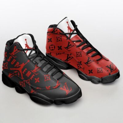 Luxury Louis Vuitton Air Jordan 13 Shoes POD design Official - LV S05