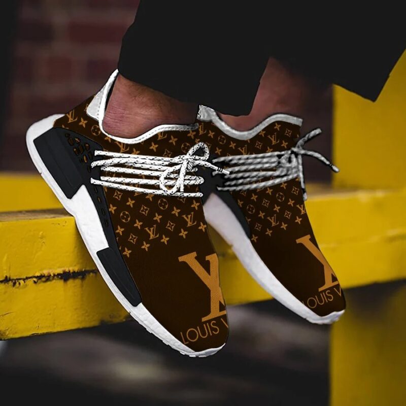 Louis Vuitton Brown NMD Human Race LV Shoes Sneakers