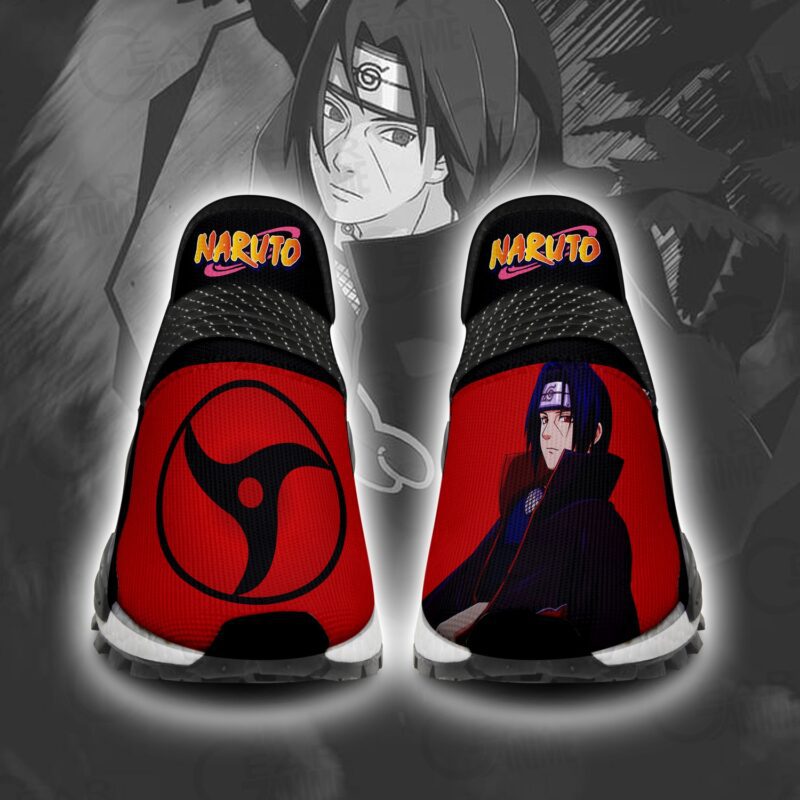 Uchiha Itachi Naruto Anime Shoes NMD Human Race Sneakers