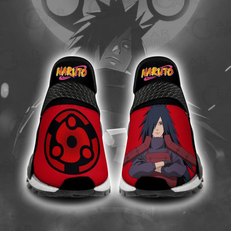 Uchiha Madara Naruto Anime Shoes NMD Human Race Sneakers