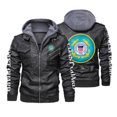United States Coast Guard Leather Jacket LJ2769