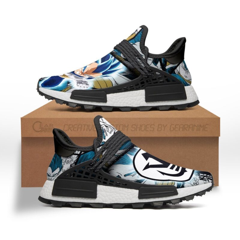 Vegeta Super Saiyan Dragon Ball Super Anime Shoes NMD Human Race Sneakers