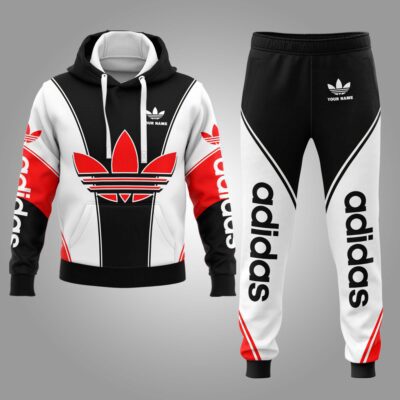 Adidas Hoodie Long Sweatpants Hot Trending 2023 Luxury Brand Outfit Sport For Men HLS153