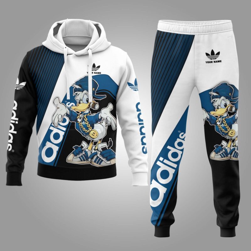 Adidas Hoodie Long Sweatpants Hot Trending 2023 Luxury Brand Outfit Sport For Men HLS162