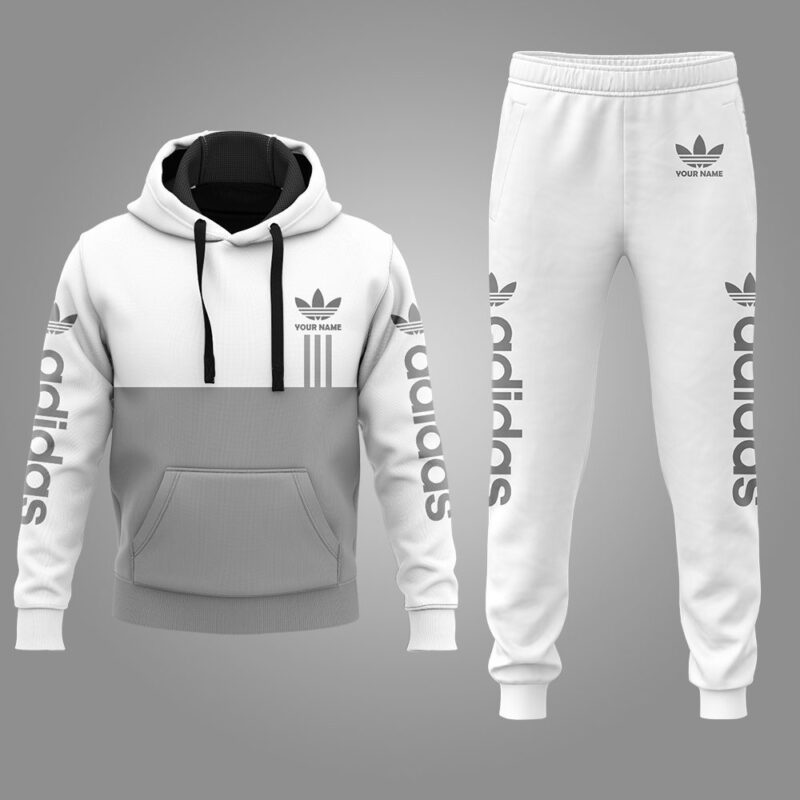 Adidas Hoodie Long Sweatpants Hot Trending 2023 Luxury Brand Outfit Sport For Men HLS163