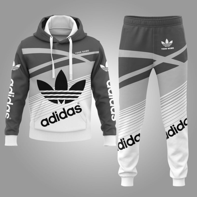 Adidas Hoodie Long Sweatpants Hot Trending 2023 Luxury Brand Outfit Sport For Men HLS167