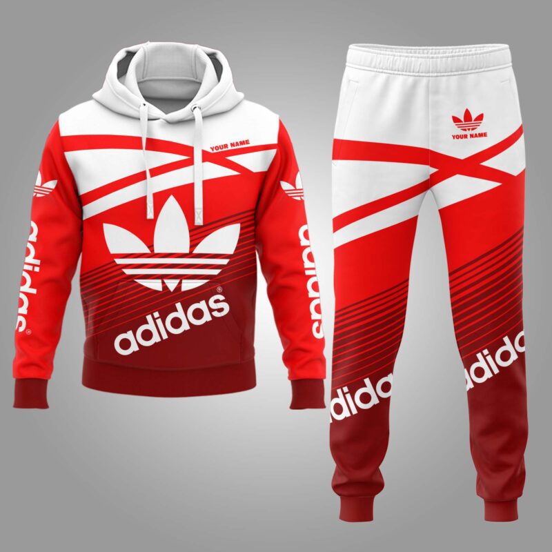 Adidas Hoodie Long Sweatpants Hot Trending 2023 Luxury Brand Outfit Sport For Men HLS168