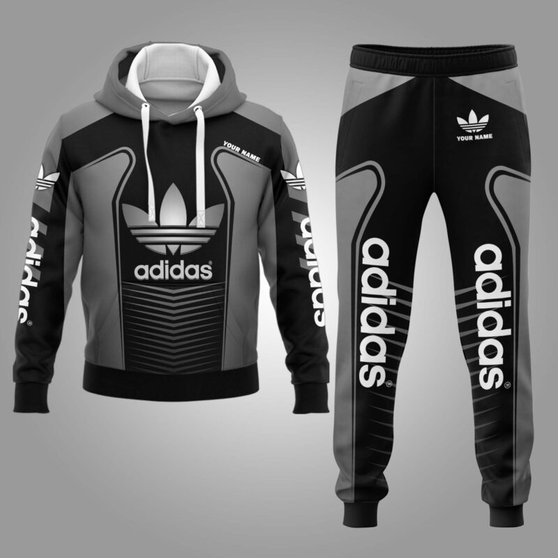 Adidas Hoodie Long Sweatpants Hot Trending 2023 Luxury Brand Outfit Sport For Men HLS170