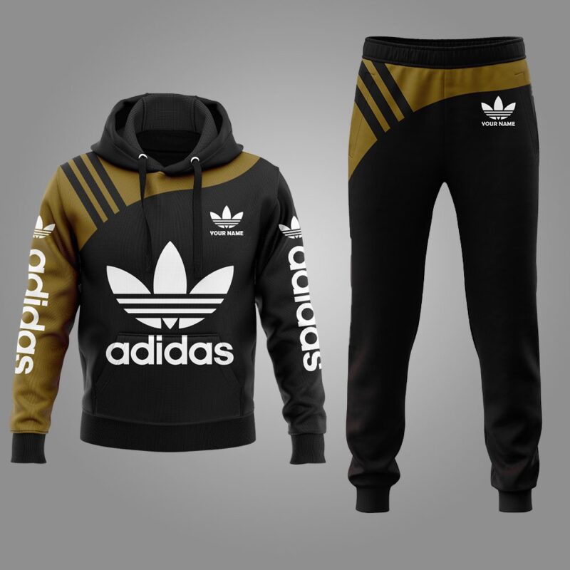 Adidas Hoodie Long Sweatpants Hot Trending 2023 Luxury Brand Outfit Sport For Men HLS173