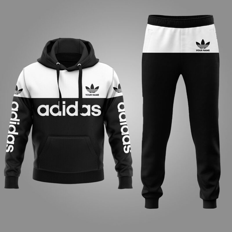 Adidas Hoodie Long Sweatpants Hot Trending 2023 Luxury Brand Outfit Sport For Men HLS181